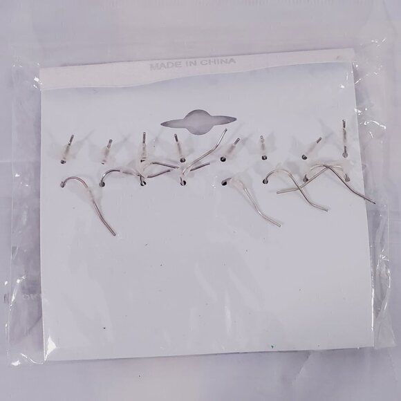 DANGLE and Stud Glass Earrings By Jove - Set of 8 Earring Pairs. - Picture 10 of 10